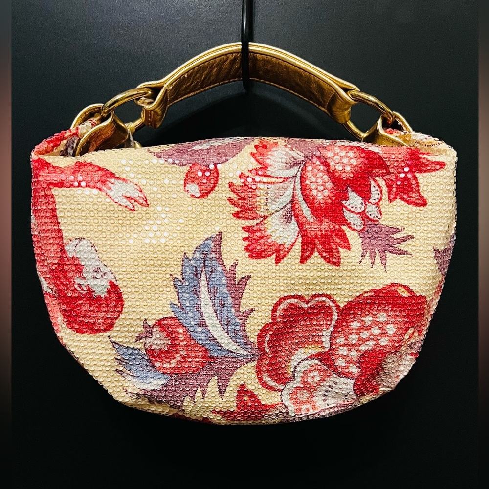 RARE AMY 8 CHAN NEW YORK Monkey in Strawberries Designer Purse Very Rare